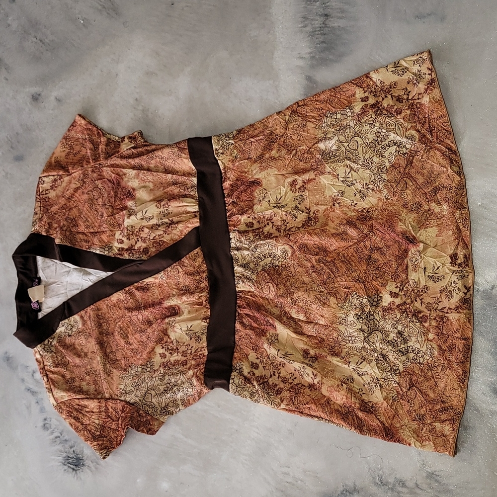 Volume One short sleeve blouse